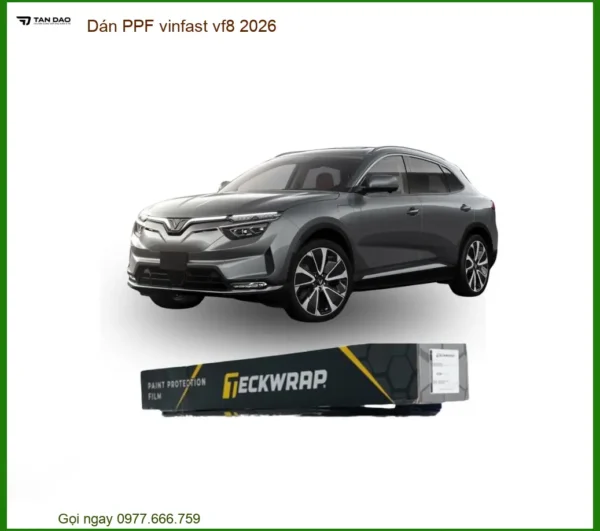 Dán Phim PPF Bảo Vệ Vinfast VF8 2026 - Trung Tâm Gắn Uy Tín Giá Tốt TPHCM