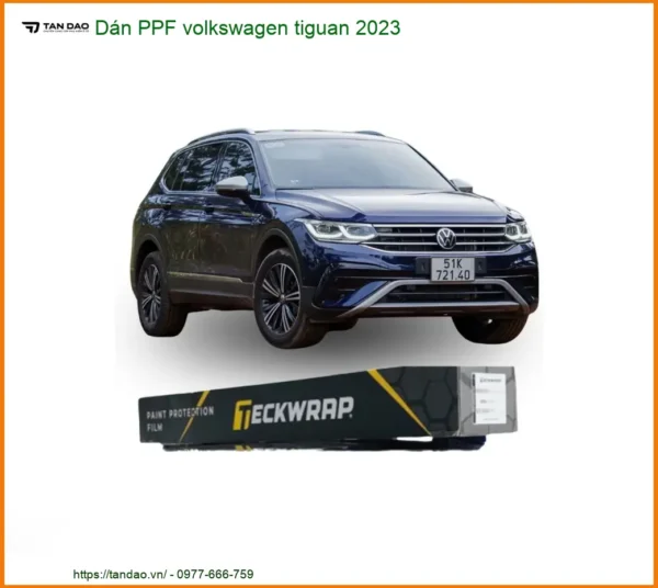 Dán PPF Volkswagen Tiguan 2023 - Trung Tâm Thi Công Chính Hãng TPHCM