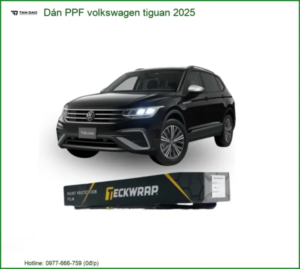 Dán PPF Volkswagen Tiguan 2025 - Trung Tâm Thi Công Uy Tín TPHCM