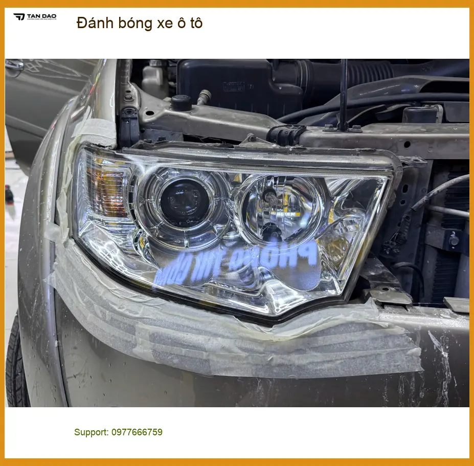 Anh Bách Honda CR-V đánh bóng xe ô tô Quận 9 lấy lại độ sáng bóng ảnh thực tế 3