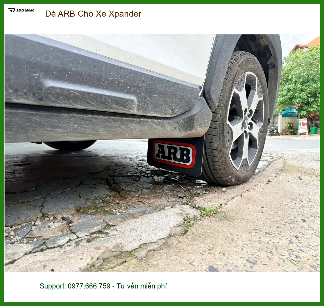 Anh Quang lắp dè ARB cho xe Xpander tại Hóc Môn để bảo vệ gầm xe ảnh thực tế 2
