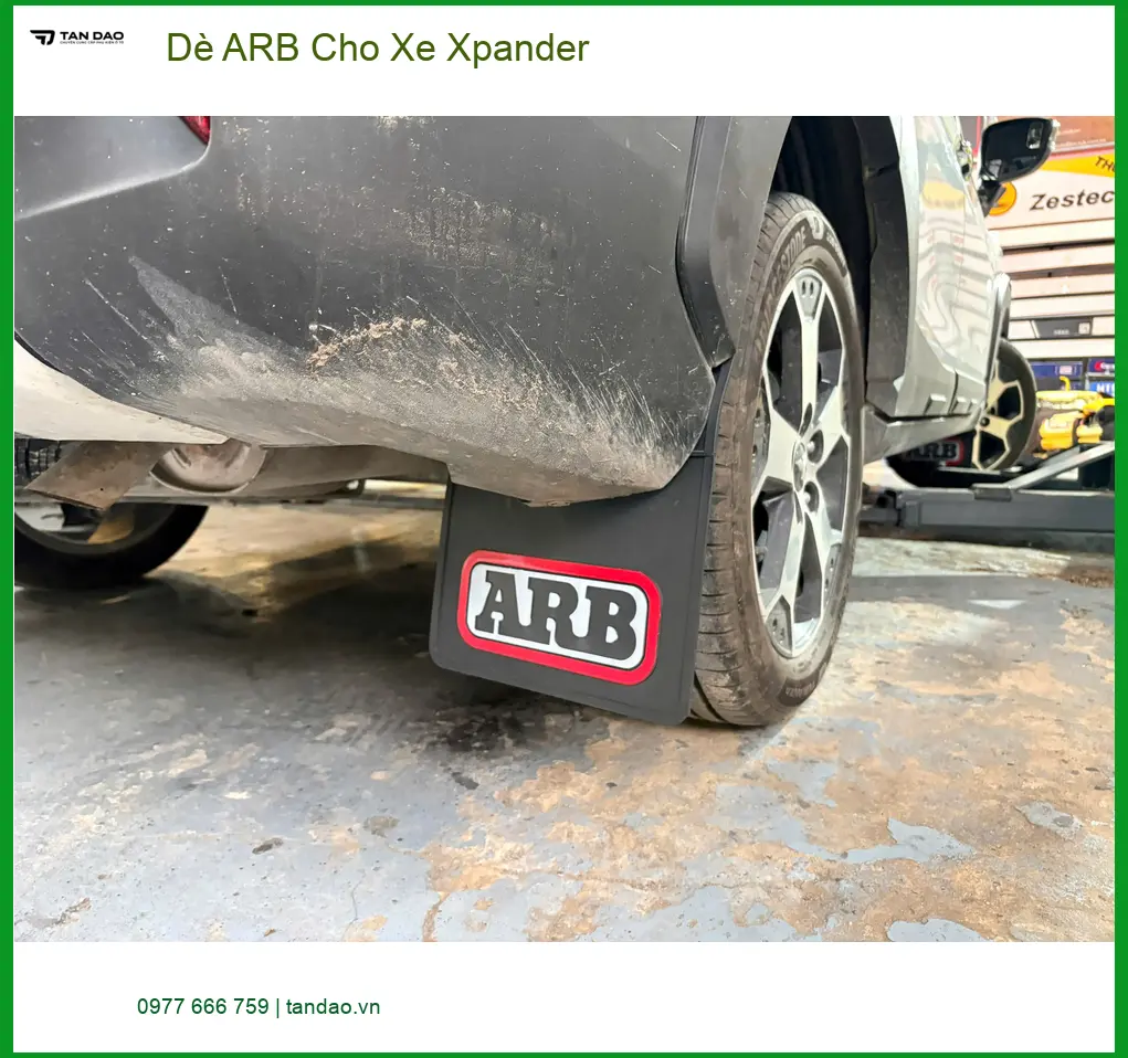 Anh Quang lắp dè ARB cho xe Xpander tại Hóc Môn để bảo vệ gầm xe ảnh thực tế 4