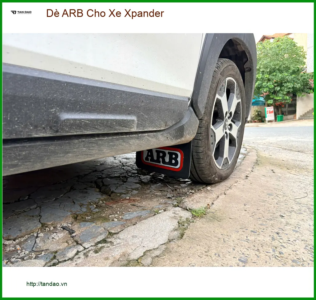 Chú Bình lắp Dè ARB cho Xpander để bảo vệ thân xe khi đi đường xấu tại Quận 3 ảnh thực tế 3