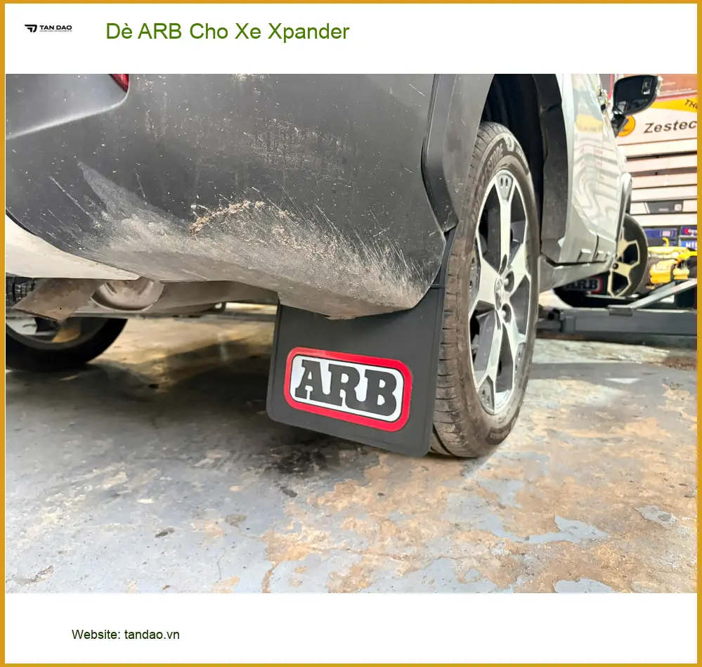 Chú Bình lắp Dè ARB cho Xpander để bảo vệ thân xe khi đi đường xấu tại Quận 3 ảnh thực tế 4