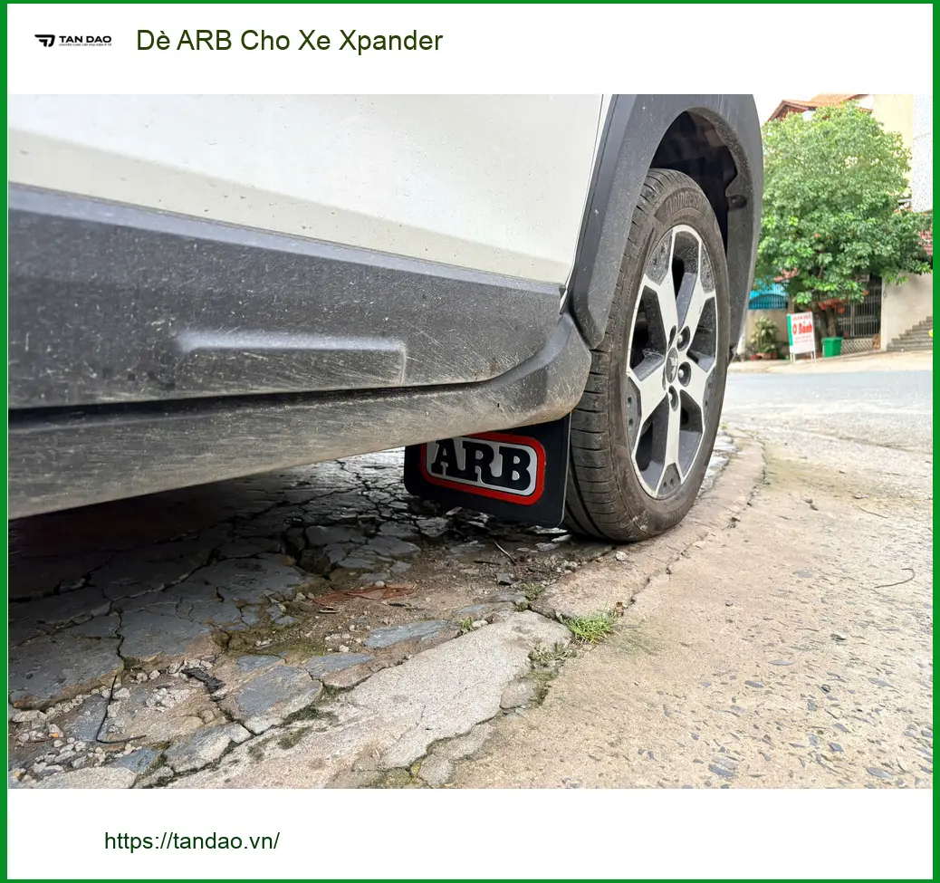 Chú Lộc lắp Dè ARB chính hãng cho Xpander ở Quận Tân Phú bảo vệ thân xe