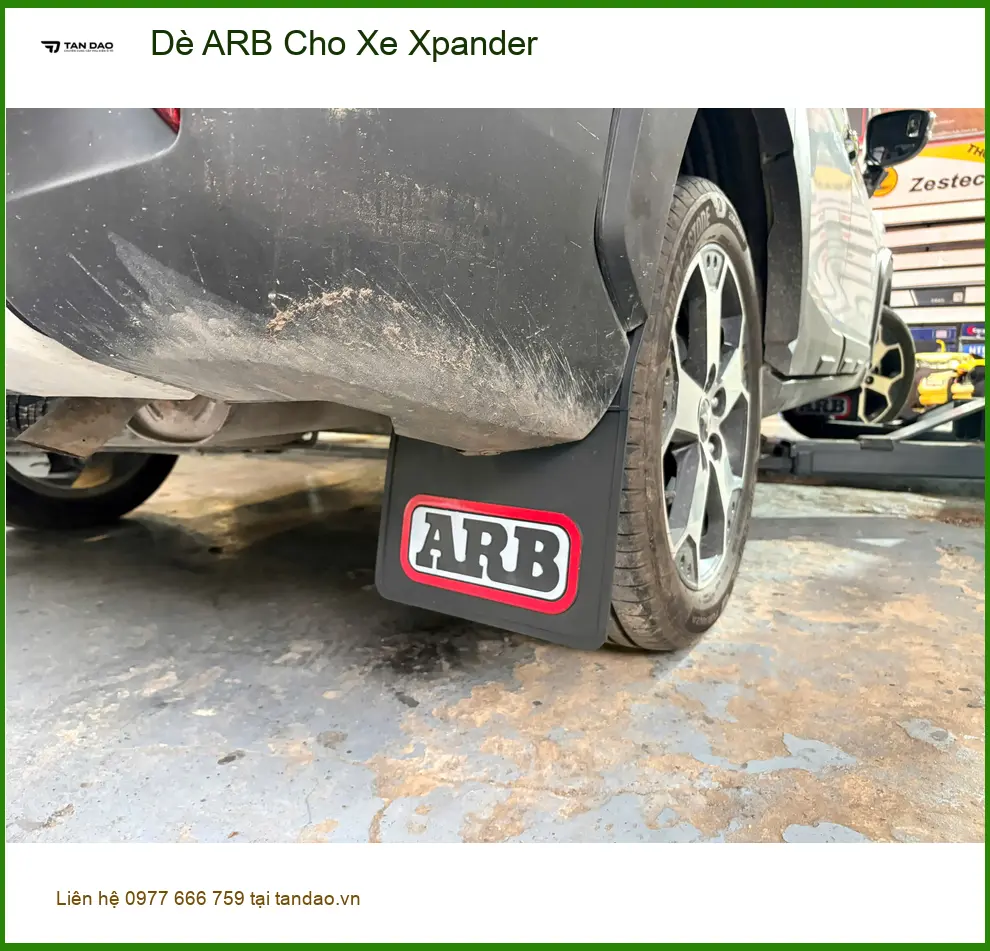 Anh Tấn cần lắp Dè ARB cho Xpander ở Quận Tân Bình trước mùa mưa ảnh thực tế 2