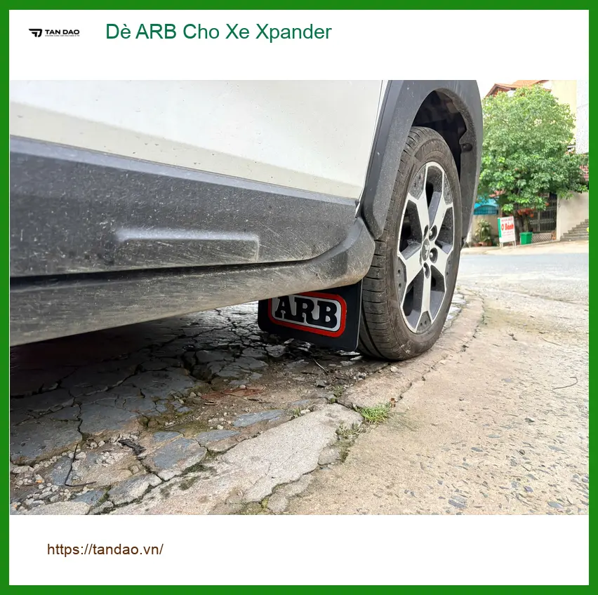 Anh Tấn cần lắp Dè ARB cho Xpander ở Quận Tân Bình trước mùa mưa ảnh thực tế 3
