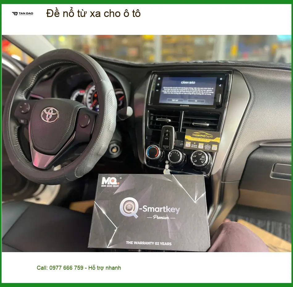 Chị Thảo lắp đề nổ từ xa cho Hyundai Santa Fe tại Quận 7 để làm mát xe trước khi lên ảnh thực tế 2