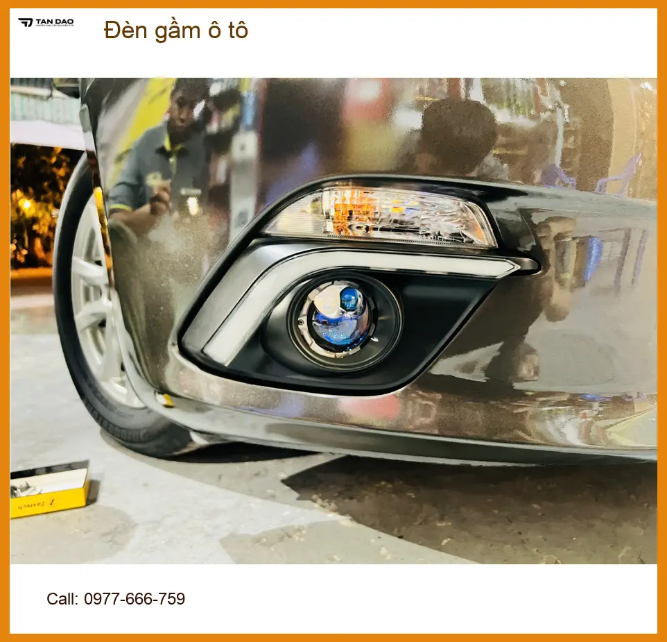 Chị Mai Phương lắp đèn gầm ô tô Mazda CX-5 ở Quận 2 tăng tầm nhìn đêm ảnh thực tế 3