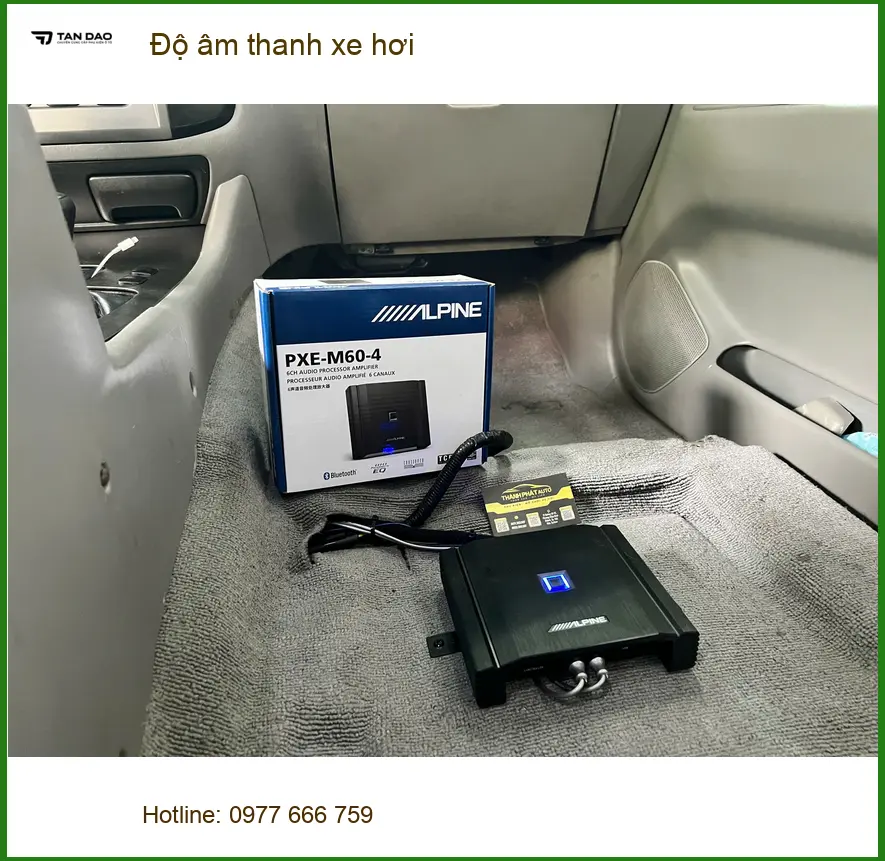 Anh Tấn độ âm thanh xe hơi Kia Carnival tại Quận 11 để nghe nhạc hay hơn