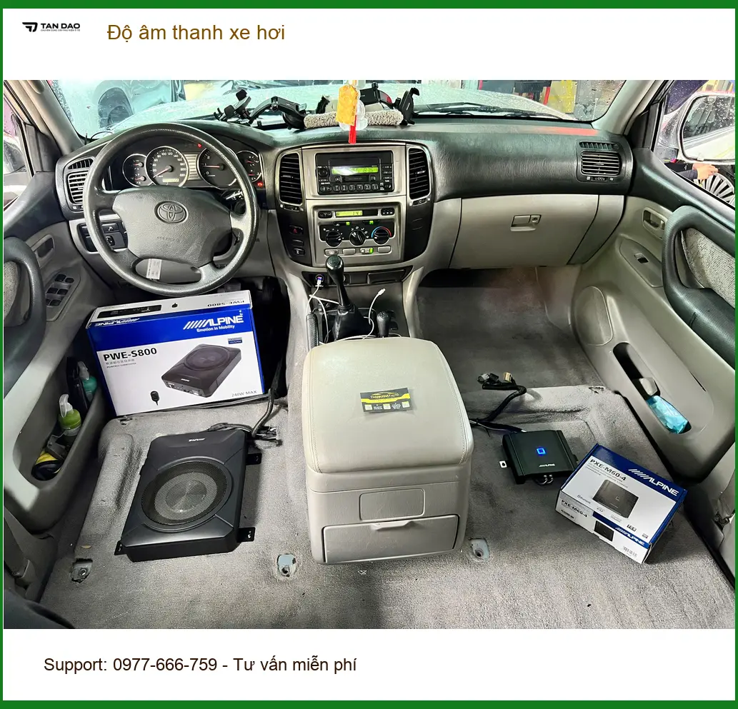 Anh Tấn độ âm thanh xe hơi Kia Carnival tại Quận 11 để nghe nhạc hay hơn ảnh thực tế 5