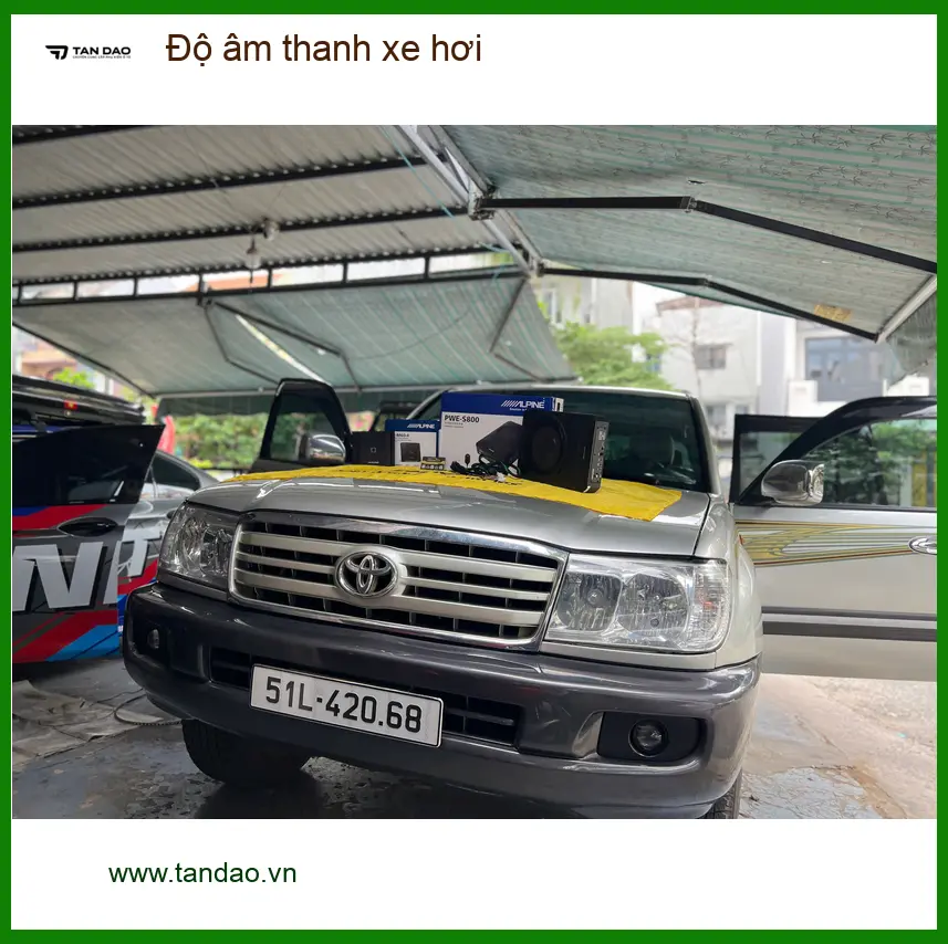 Bác Nam nâng cấp âm thanh xe hơi Toyota Camry Quận 10. ảnh thực tế 2