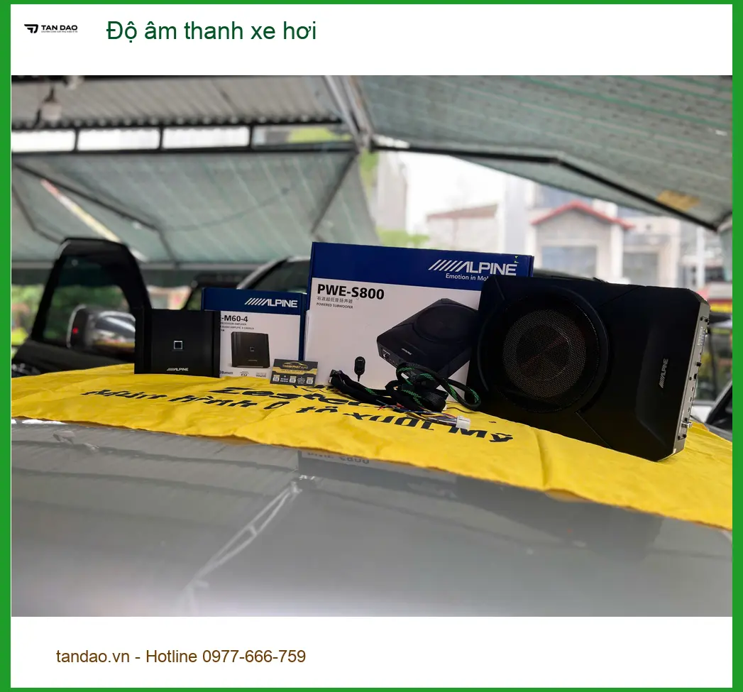 Anh Trường độ âm thanh xe hơi Mitsubishi Triton tại Quận 6, nâng tầm trải nghiệm ảnh thực tế 2