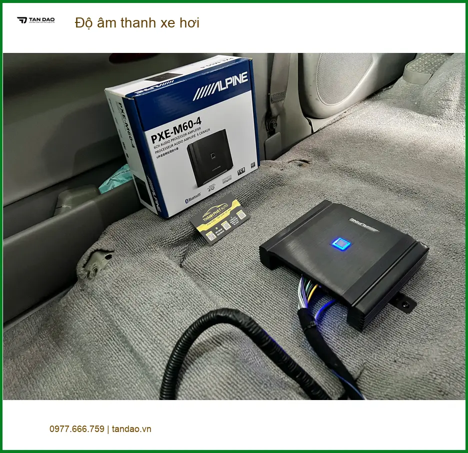 Anh Trường độ âm thanh xe hơi Mitsubishi Triton tại Quận 6, nâng tầm trải nghiệm ảnh thực tế 3