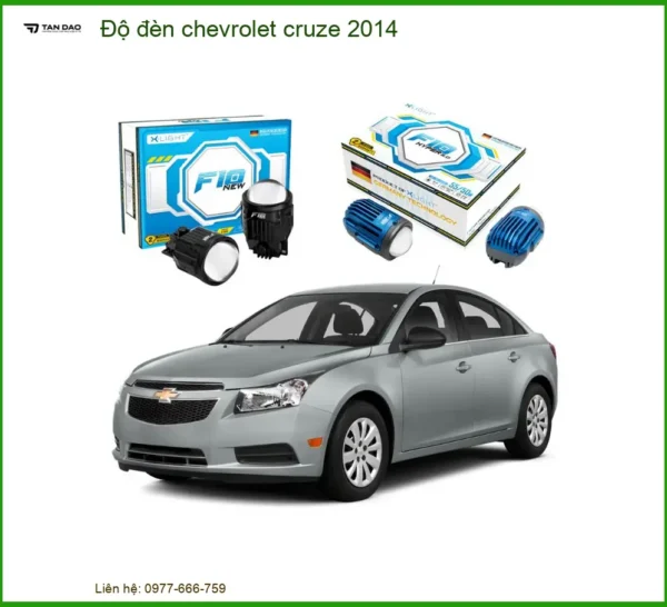 Nâng Cấp Hệ Thống Chiếu Sáng Chevrolet Cruze 2014 - Địa Chỉ Lắp Đặt Uy Tín TPHCM
