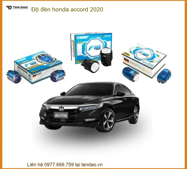 Độ đèn Bi LED Honda Accord 2020 - Trung Tâm Lắp Đặt Chính Hãng Giá Tốt TPHCM