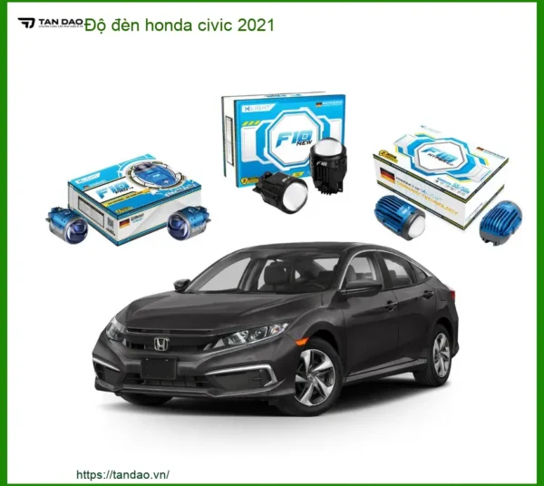Độ đèn Honda Civic 2021 - Trung Tâm Nâng Cấp Chính Hãng TPHCM