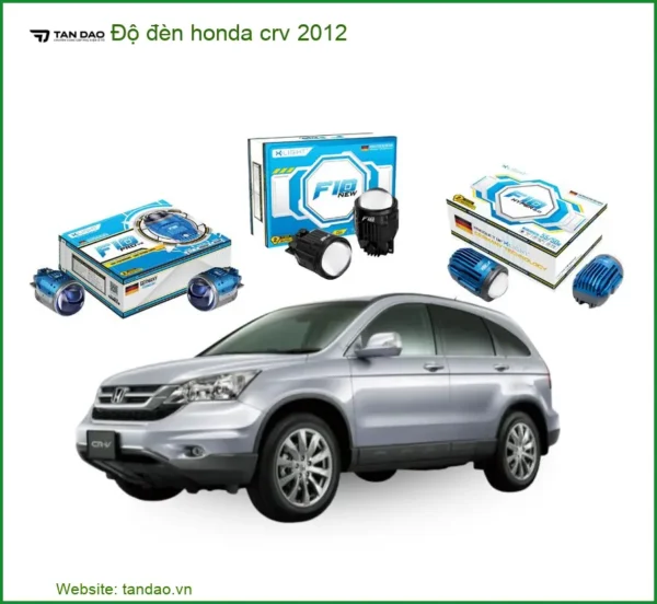 Độ Đèn Bi LED/Xenon Honda CRV 2012 - Trung Tâm Lắp Đặt Chính Hãng TPHCM