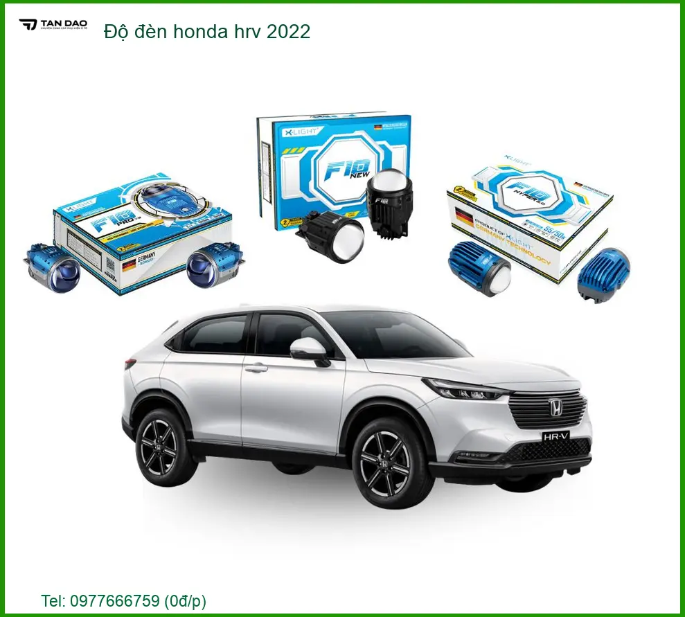 Dịch Vụ Độ Đèn Pha LED Honda HRV 2022 - Địa Chỉ Lắp Đặt Uy Tín TPHCM