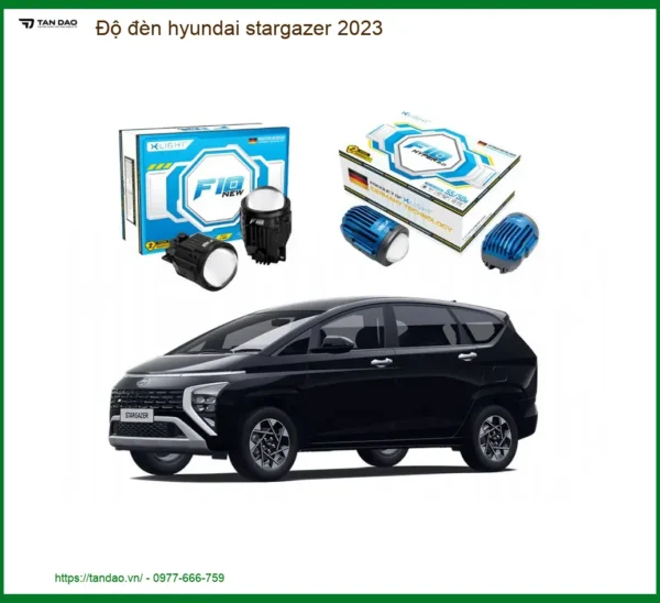 Độ đèn Hyundai Stargazer 2023 - Trung Tâm Nâng Cấp Đèn Chính Hãng TPHCM