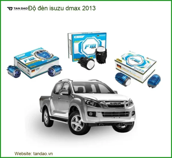 Độ Đèn Pha Bi Led Isuzu Dmax 2013 - Trung Tâm Lắp Đặt Chính Hãng TPHCM