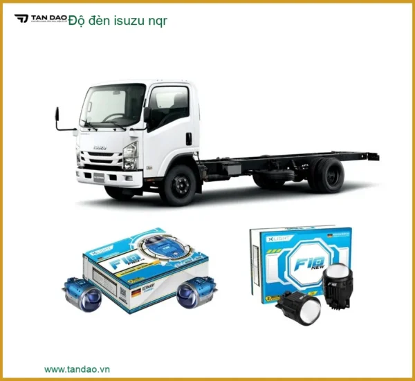 Dịch Vụ Độ Đèn Bi LED Laser Isuzu NQR - Trung Tâm Nâng Cấp Đèn Chính Hãng TPHCM