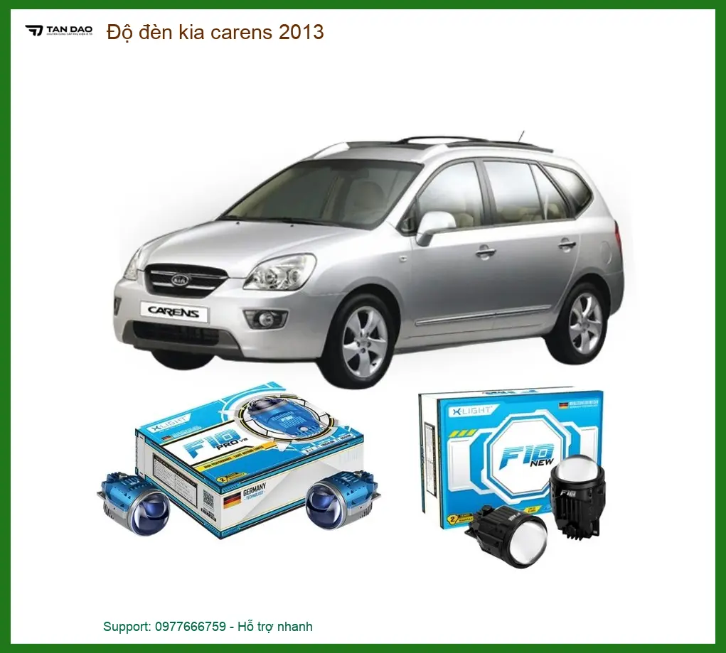 Độ Đèn Kia Carens 2013 - Địa Chỉ Lắp Đặt Nâng Cấp Đèn Xe Uy Tín TPHCM