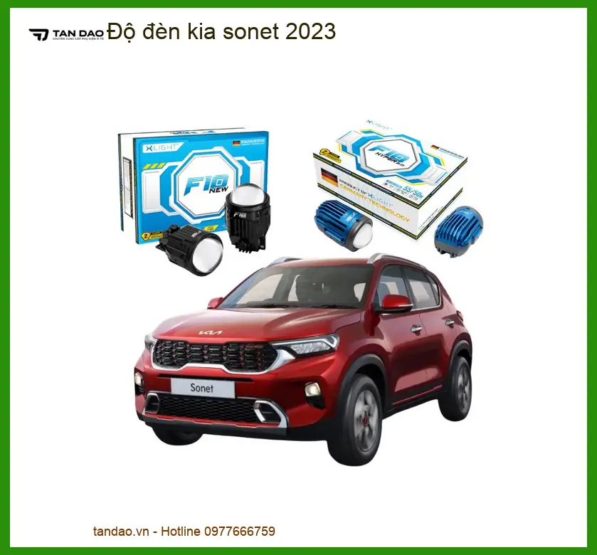 Độ đèn Kia Sonet 2023 - Trung Tâm Độ Đèn Chính Hãng Giá Tốt TPHCM