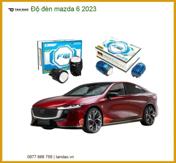 Độ Đèn Bi LED Tăng Sáng Mazda 6 2023 - Trung Tâm Lắp Đặt Chính Hãng Giá Tốt TPHCM