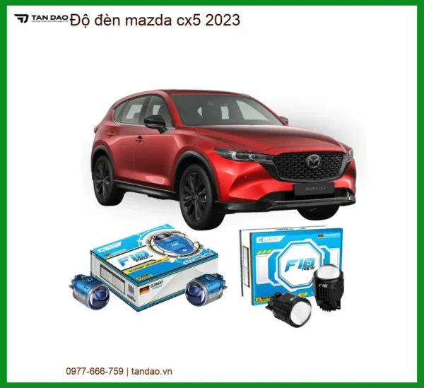 Độ Đèn Bi LED Xenon Mazda CX5 2023 - Trung Tâm Nâng Cấp Uy Tín TPHCM
