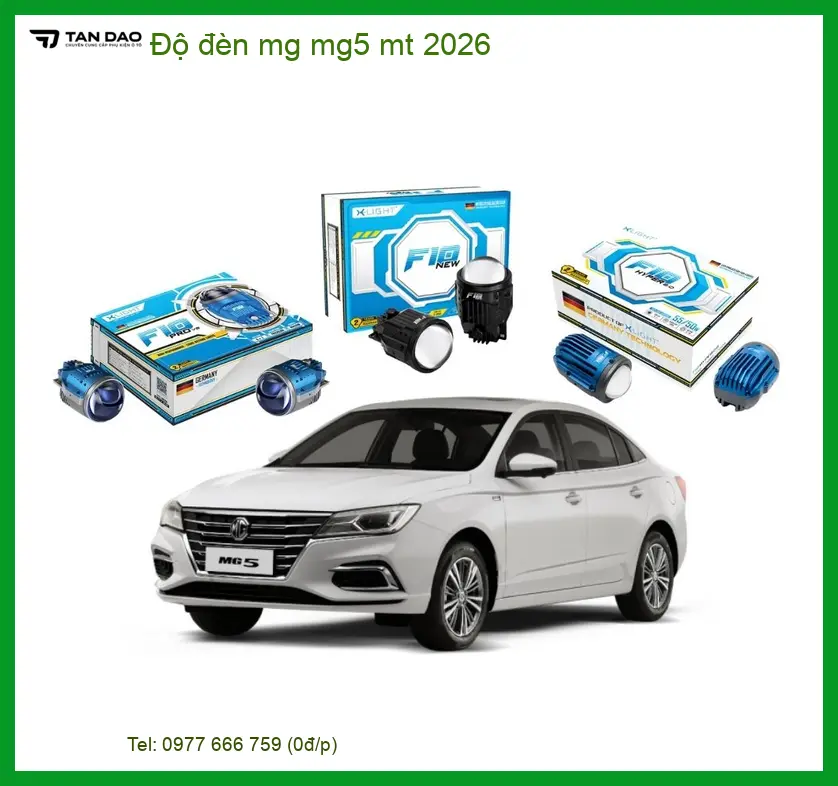 Dịch Vụ Độ Đèn Bi LED MG MG5 MT 2026 - Trung Tâm Độ Chính Hãng TPHCM