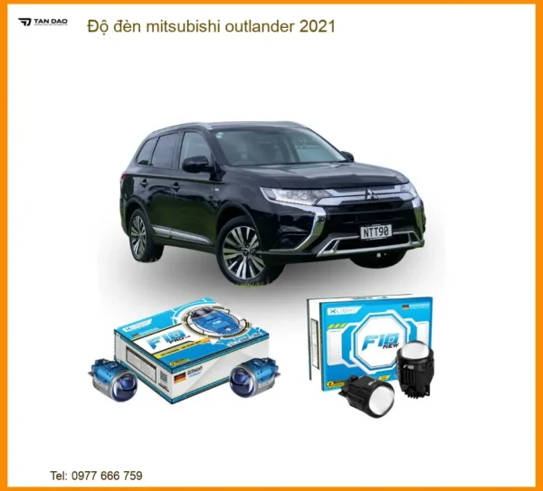 Độ đèn mitsubishi outlander 2021 - Trung Tâm Nâng Cấp Uy Tín TPHCM