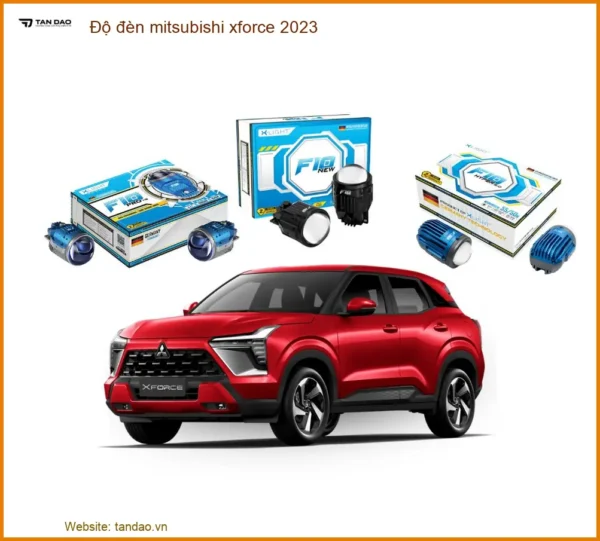 Độ đèn Mitsubishi Xforce 2023 - Trung Tâm Nâng Cấp Đèn Uy Tín TPHCM
