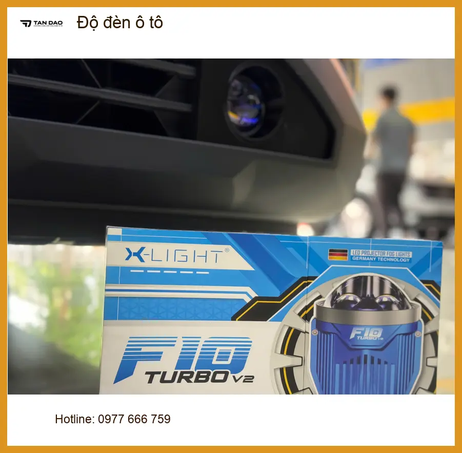 Anh Tấn độ đèn ô tô cho Hyundai Accent vì đèn zin quá yếu khi di chuyển đêm ở Quận 12 ảnh thực tế 2