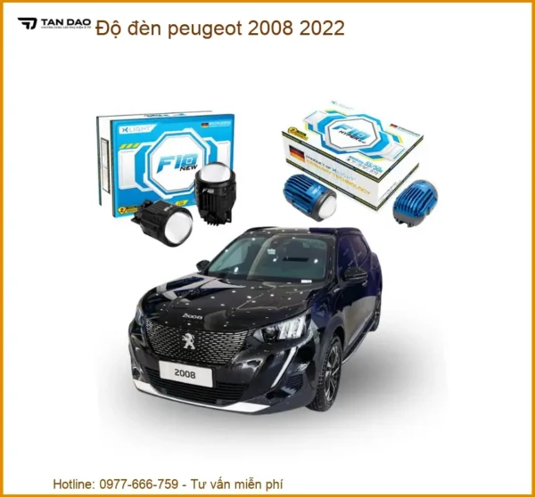 Độ Đèn Peugeot 2008 2022 - Địa Chỉ Lắp Đặt Uy Tín, Giá Tốt Tại TPHCM