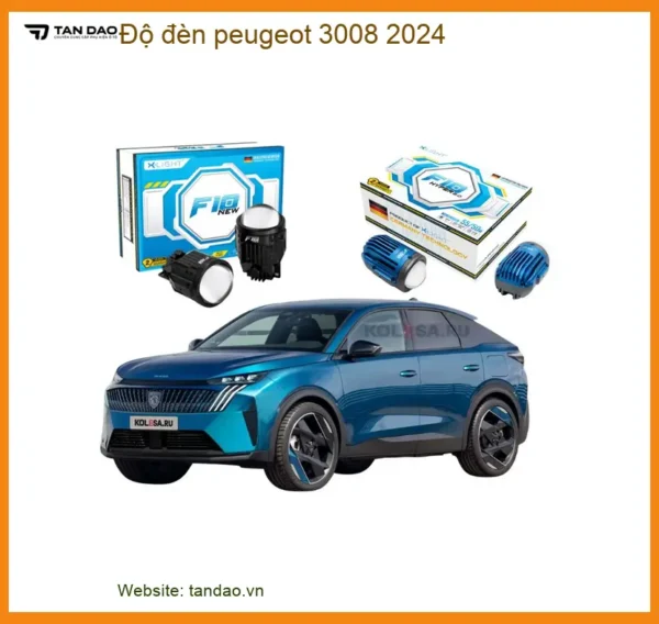 Dịch Vụ Độ Đèn Peugeot 3008 2024 - Trung Tâm Lắp Đặt Chính Hãng Giá Tốt TPHCM