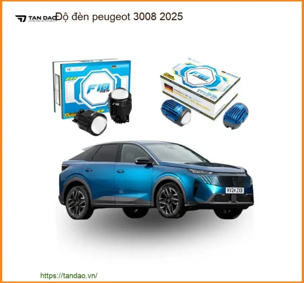 Độ Đèn Peugeot 3008 2025 - Nơi Chuyên Nâng Cấp Độ Đèn Xe Chính Hãng TPHCM