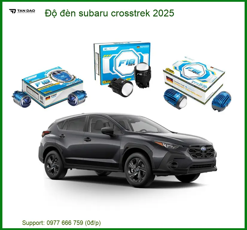 Độ Đèn Subaru Crosstrek 2025 - Trung Tâm Chuyên Độ Đèn Chính Hãng TPHCM