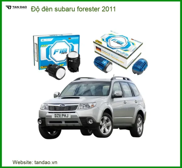 Đèn Bi LED Độ Cao Cấp Subaru Forester 2011 - Địa Chỉ Lắp Đặt Uy Tín TPHCM