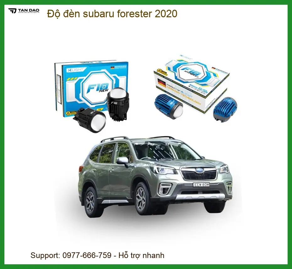 Độ Đèn Subaru Forester 2020 - Trung Tâm Lắp Đặt Đèn Chính Hãng Uy Tín TPHCM