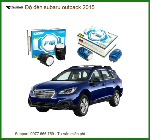 Độ Đèn Bi LED Laser Subaru Outback 2015 - Địa Chỉ Lắp Đặt Uy Tín TPHCM