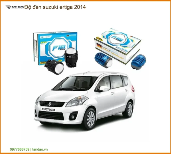 Độ Đèn Bi LED Suzuki Ertiga 2014 - Địa Chỉ Lắp Đặt Nâng Cấp Chính Hãng TPHCM