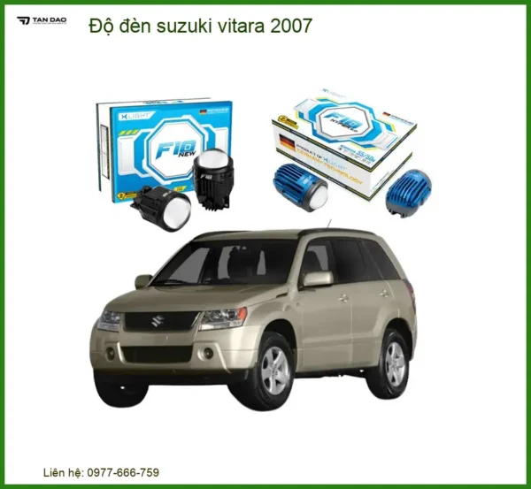 Độ đèn Suzuki Vitara 2007 - Địa Chỉ Gắn Đèn Chính Hãng Uy Tín TPHCM