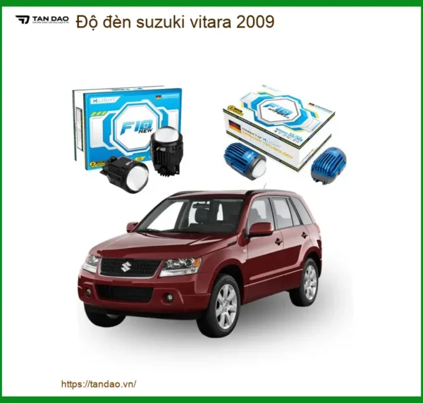 Dịch Vụ Độ Đèn Bi Led Suzuki Vitara 2009 - Nơi Gắn Đèn Chính Hãng Giá Tốt TPHCM