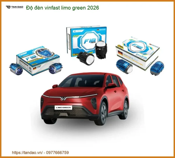 Dịch Vụ Độ Đèn VinFast Limo Green 2026 - Trung Tâm Thi Công Cao Cấp TPHCM