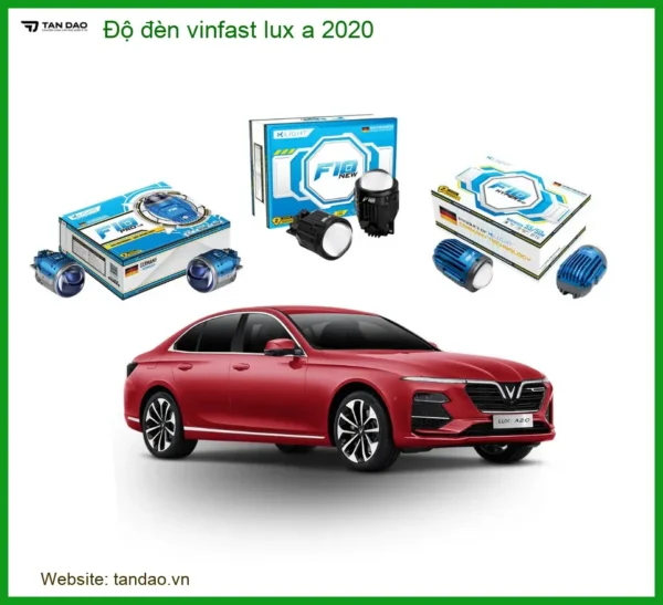Độ đèn Vinfast Lux A 2020 - Trung Tâm Nâng Cấp Uy Tín TPHCM