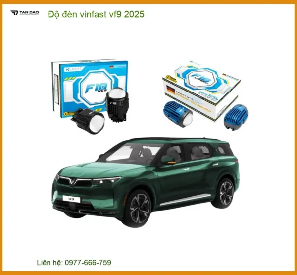 Độ đèn Vinfast VF9 2025 - Trung Tâm Độ Uy Tín TPHCM