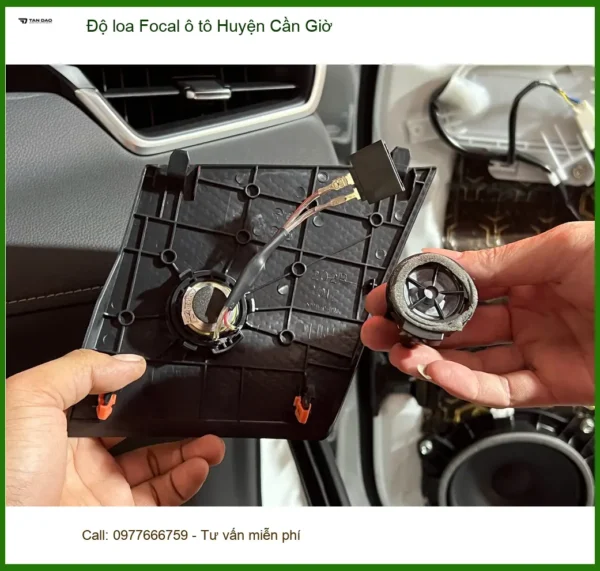 Trung Tâm Độ Loa Ô Tô loa Focal ô tô Huyện Cần Giờ - Nâng Cấp Chính Hãng