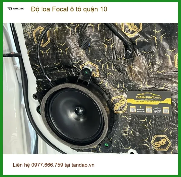 Alternative view of Trung Tâm Độ Loa Ô Tô loa Focal ô tô quận 10 - Thi Công Chuyên Nghiệp