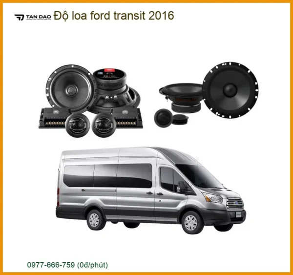 Độ Loa Ford Transit 2016 - Trung Tâm Lắp Đặt Loa Chính Hãng TPHCM